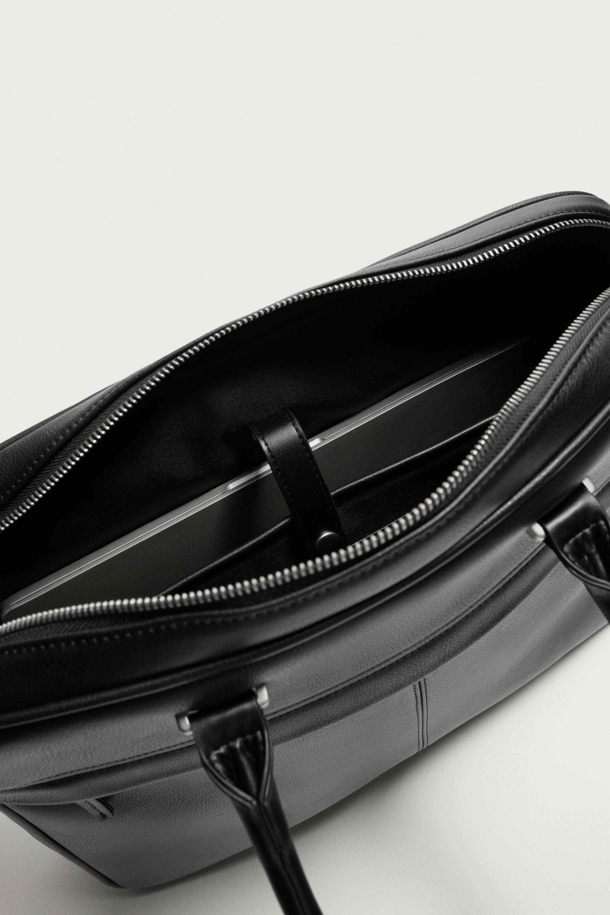 TEXTURED BRIEFCASE